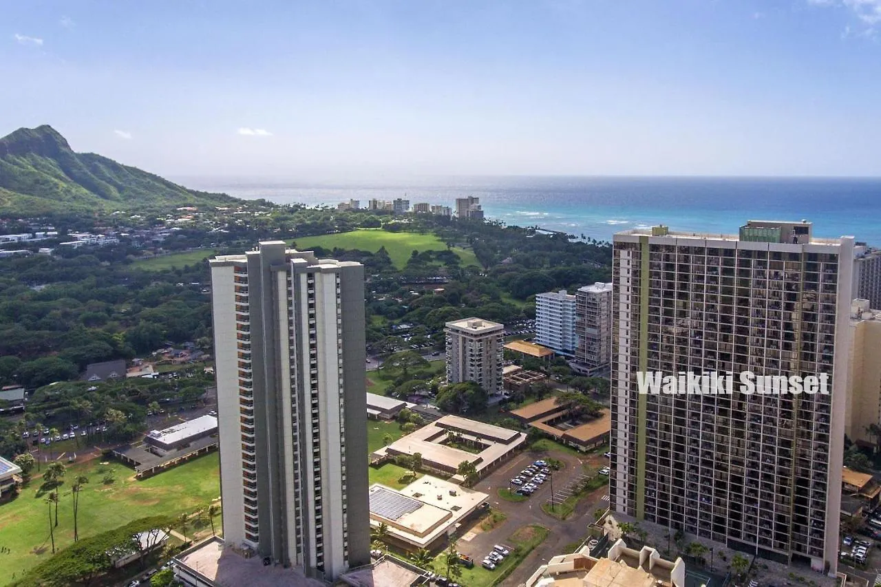 Vila Waikiki Sunset #3214 Honolulu Prázdninový dům